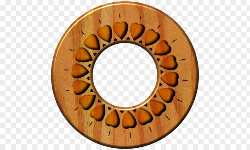 Wood Circle Wheel PNG