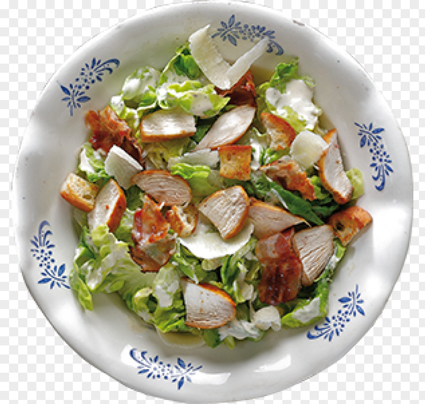 Bacon Caesar Salad Fattoush Chicken As Food PNG