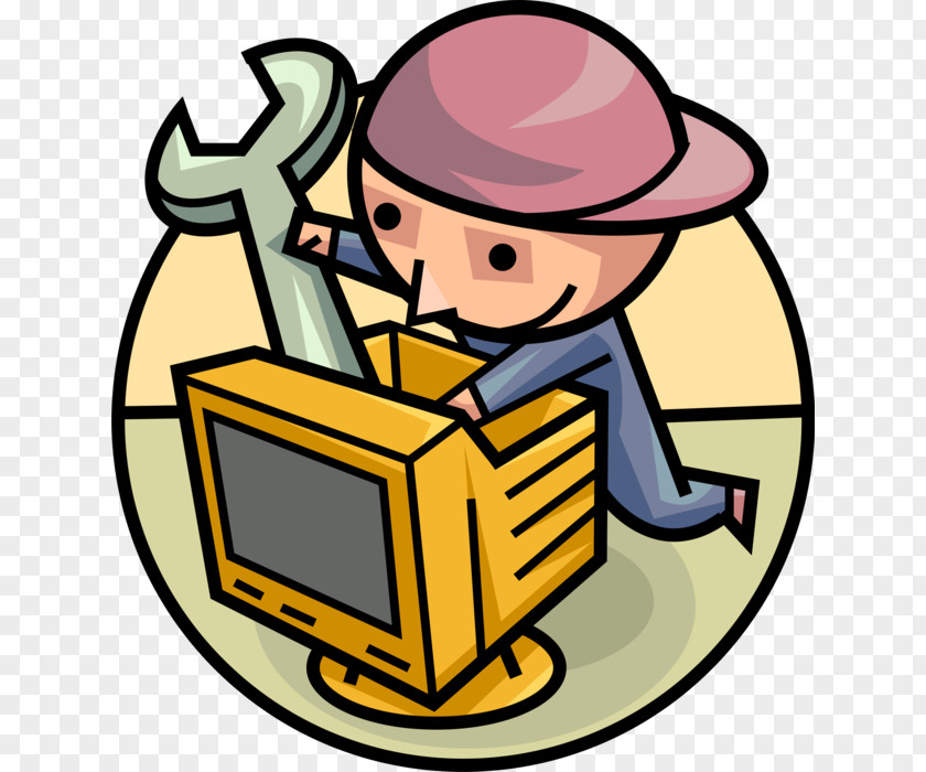 Computer Clip Art Vector Graphics Repair Technician Illustration Image PNG