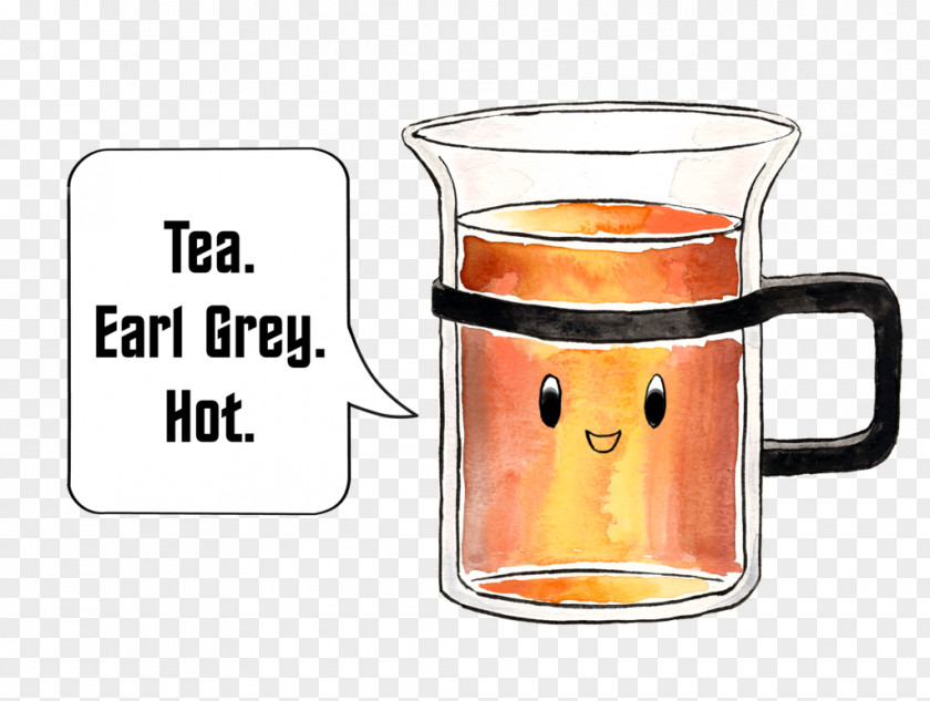 Earl Grey Tea Coffee Cup Jean-Luc Picard PNG