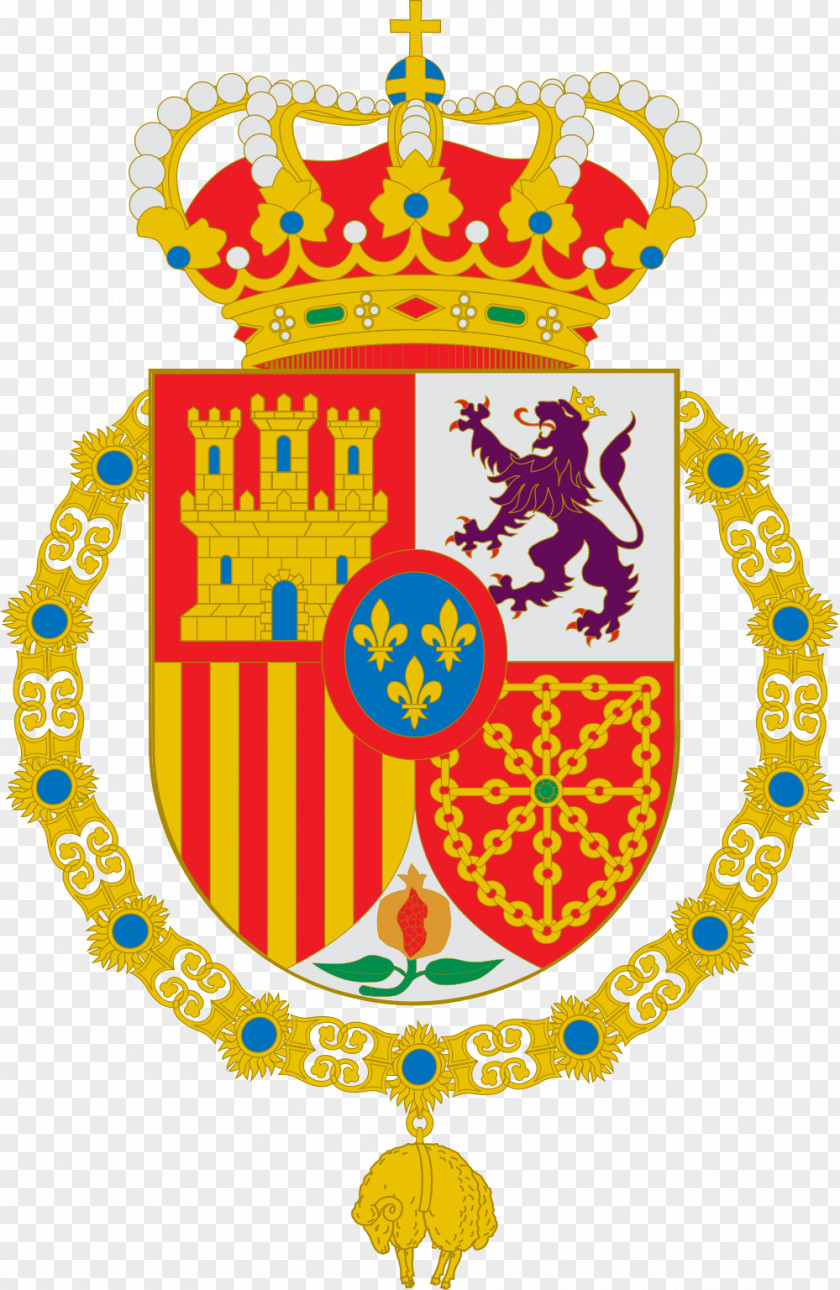 Felipe Vi Of Spain Coat Arms The King Escutcheon Royal Household PNG