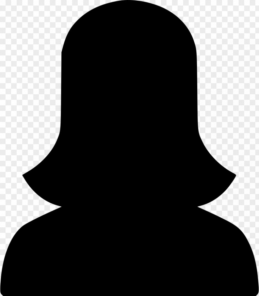 Silhouette Female Person PNG