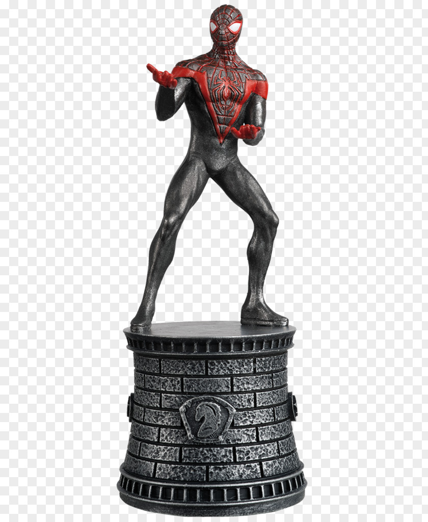 Spider-man Spider-Man Chess Piece Statue Marvel Comics PNG