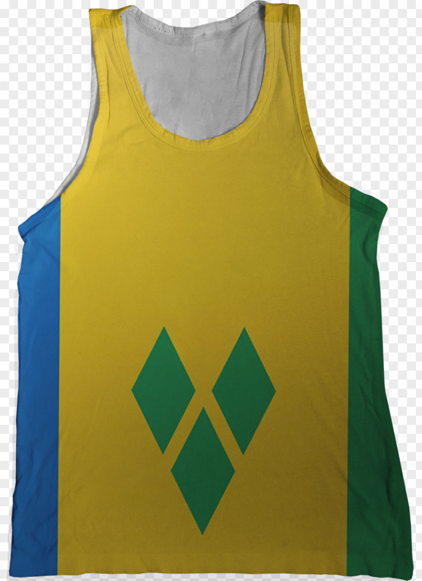 St Vincent Flag Of Saint And The Grenadines T-shirt Island Country PNG