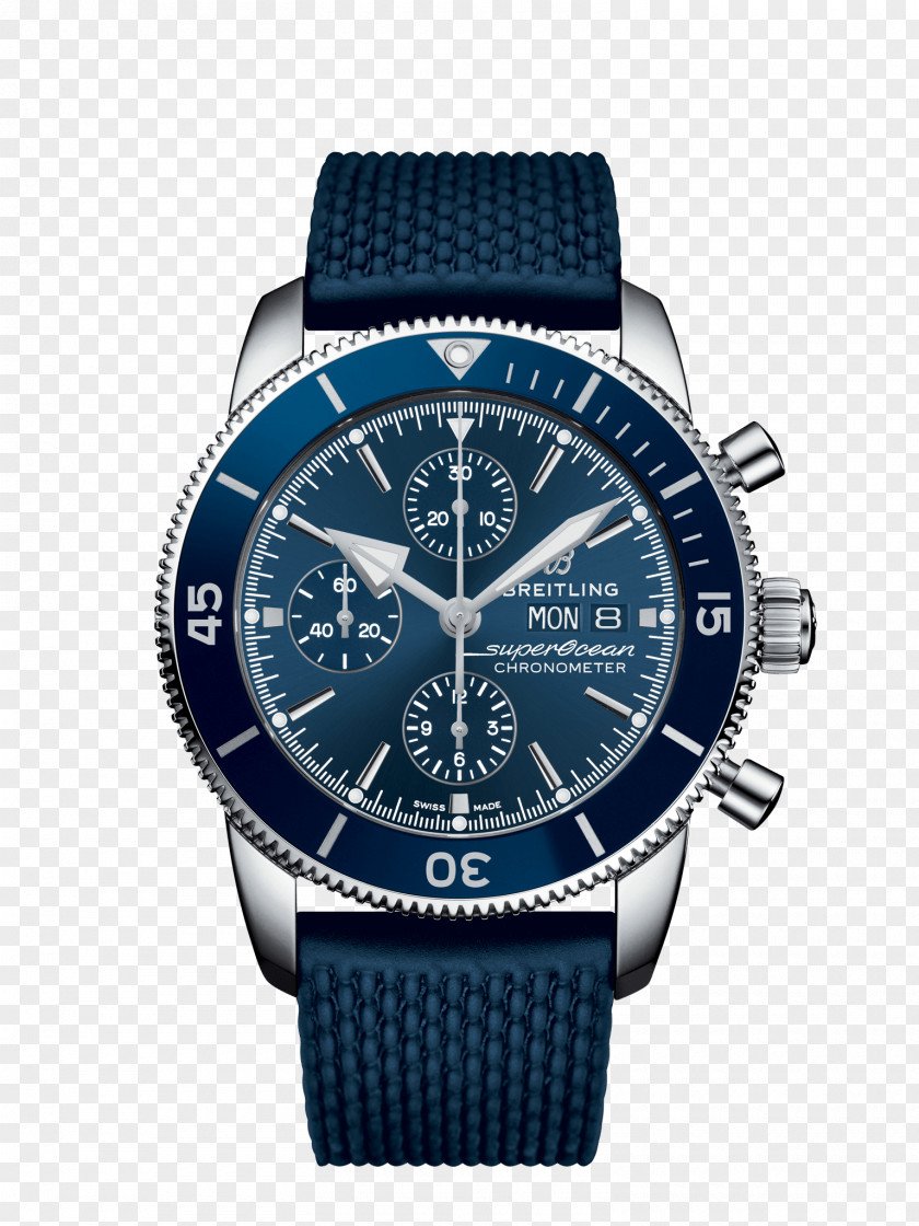 Watch Chronograph Breitling SA Superocean Chronometer PNG