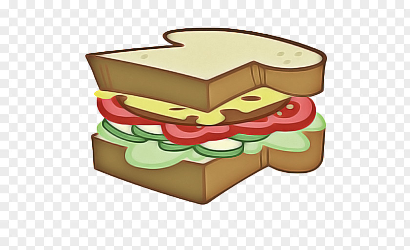 American Cheese Bacon Sandwich Hamburger Cartoon PNG