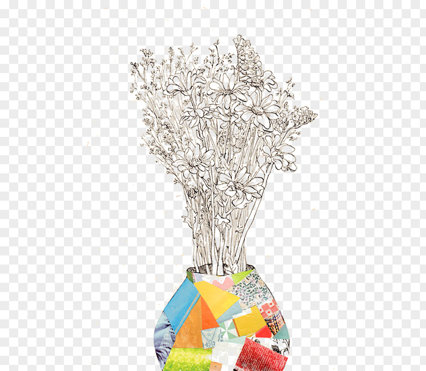 Creative Vase Designer PNG
