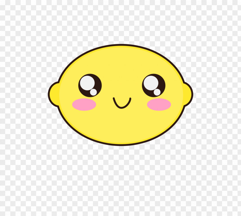 Design By Humans Emoticon Smiley Lemon Art PNG