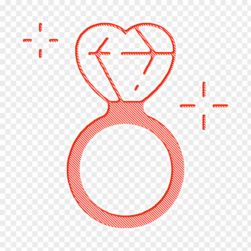 Diamond Ring Icon Romantic Love And Romance PNG