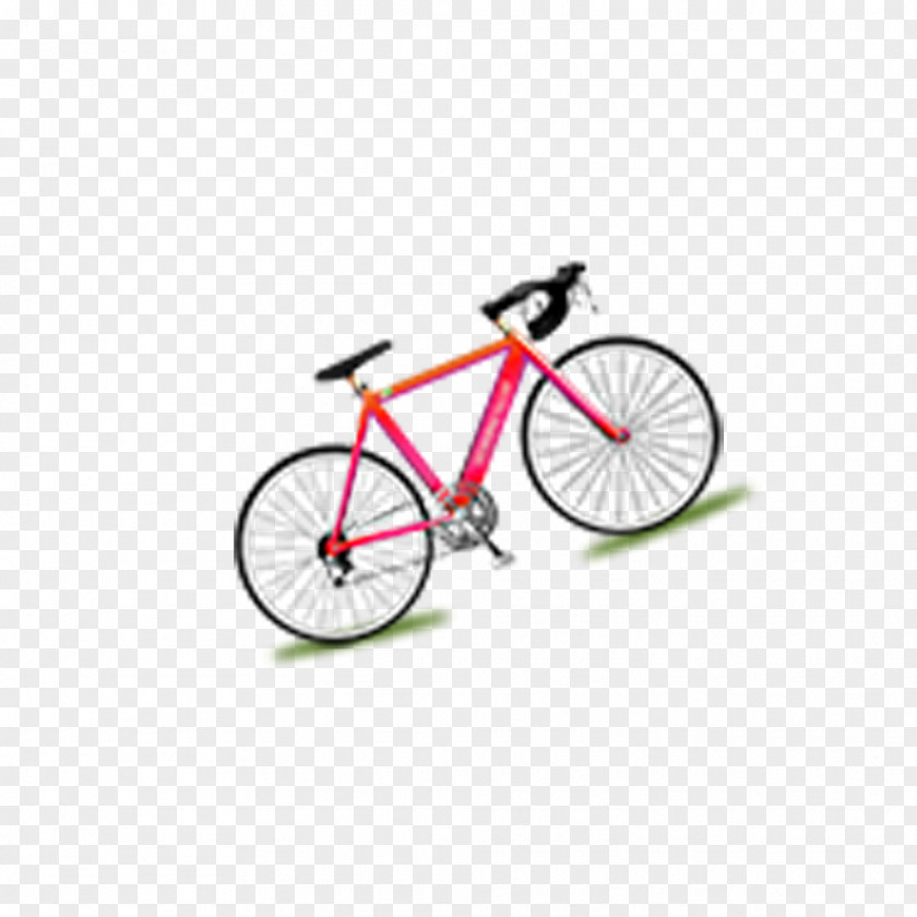Pink Bike Bicycle Cycling PNG