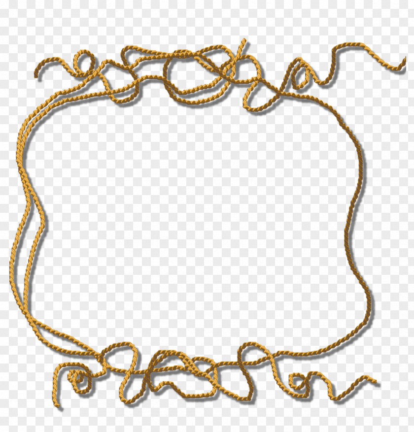 Yellow Frame Body Jewellery PNG