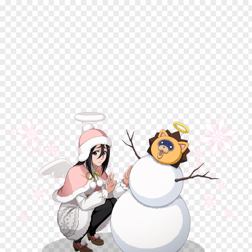 Christmas Ururu Tsumugiya Riruka Dokugamine BLEACH Brave Souls Rukia Kuchiki PNG