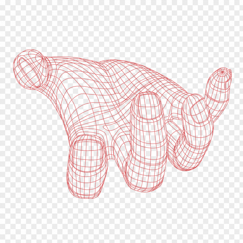 Smart Hand Model Finger PNG