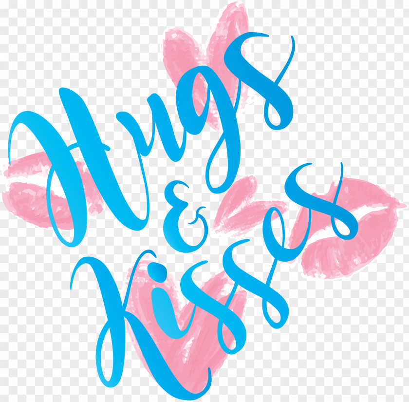 Valentines Day Hugs And Kisses PNG