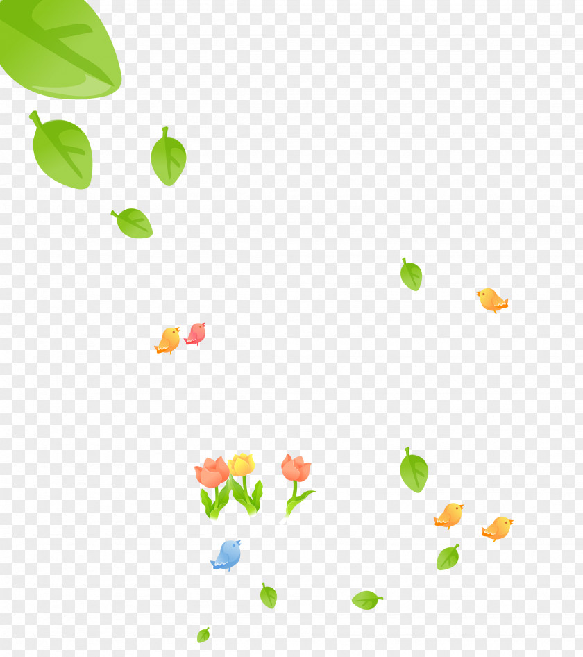 Floating Leaf Image Clip Art PNG