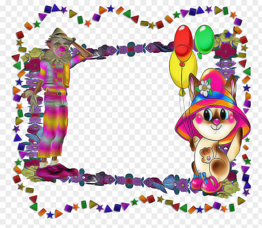 Party Supply Picture Frame Background PNG