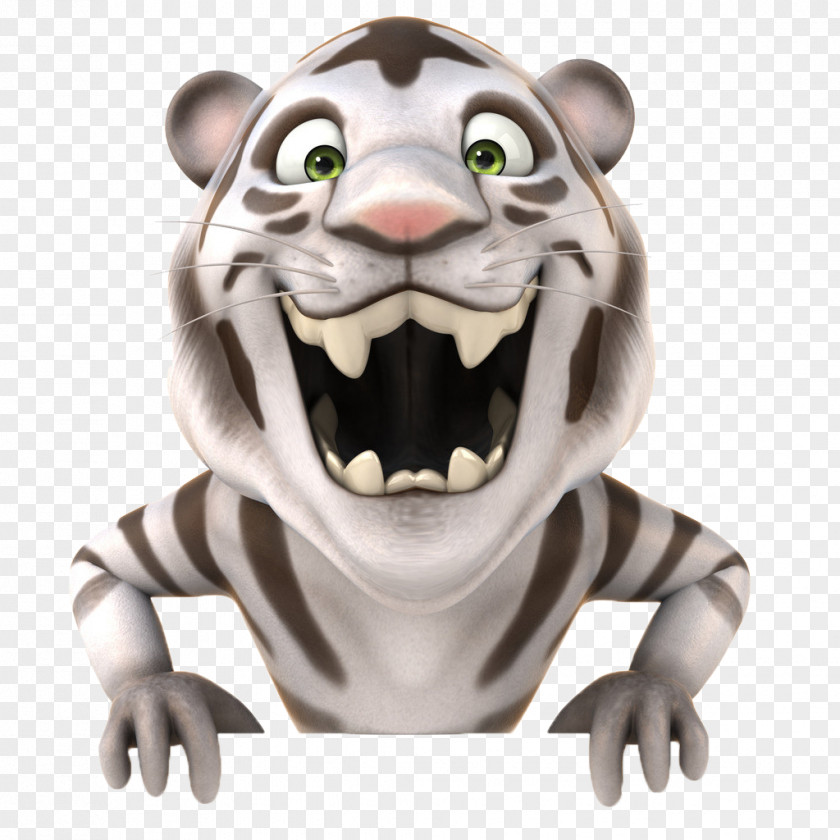 3D Tiger Computer Graphics Photography PNG