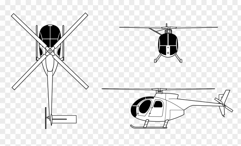 Helicopter MD Helicopters MH-6 Little Bird Hughes OH-6 Cayuse McDonnell Douglas 500 Defender Boeing AH-6 PNG
