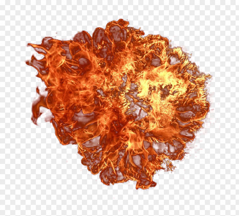 Red Fireball Flame Fire PNG