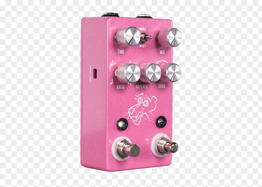 Rose Pedal Delay Effects Processors & Pedals The Pink Panther JHS Strymon PNG
