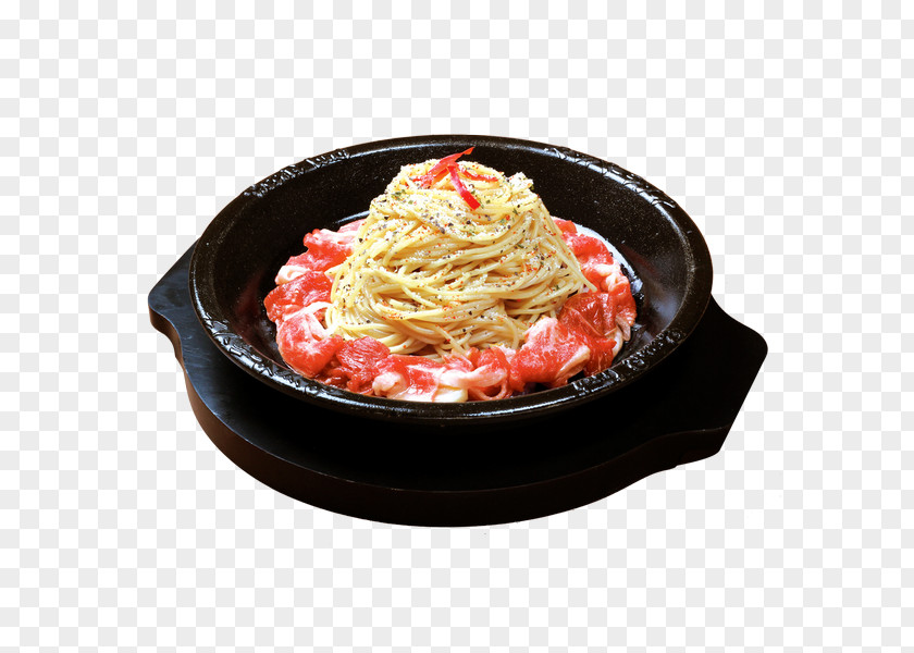 Beef Steak With Rice Soba Korean Cuisine Tableware Recipe Spaghetti PNG