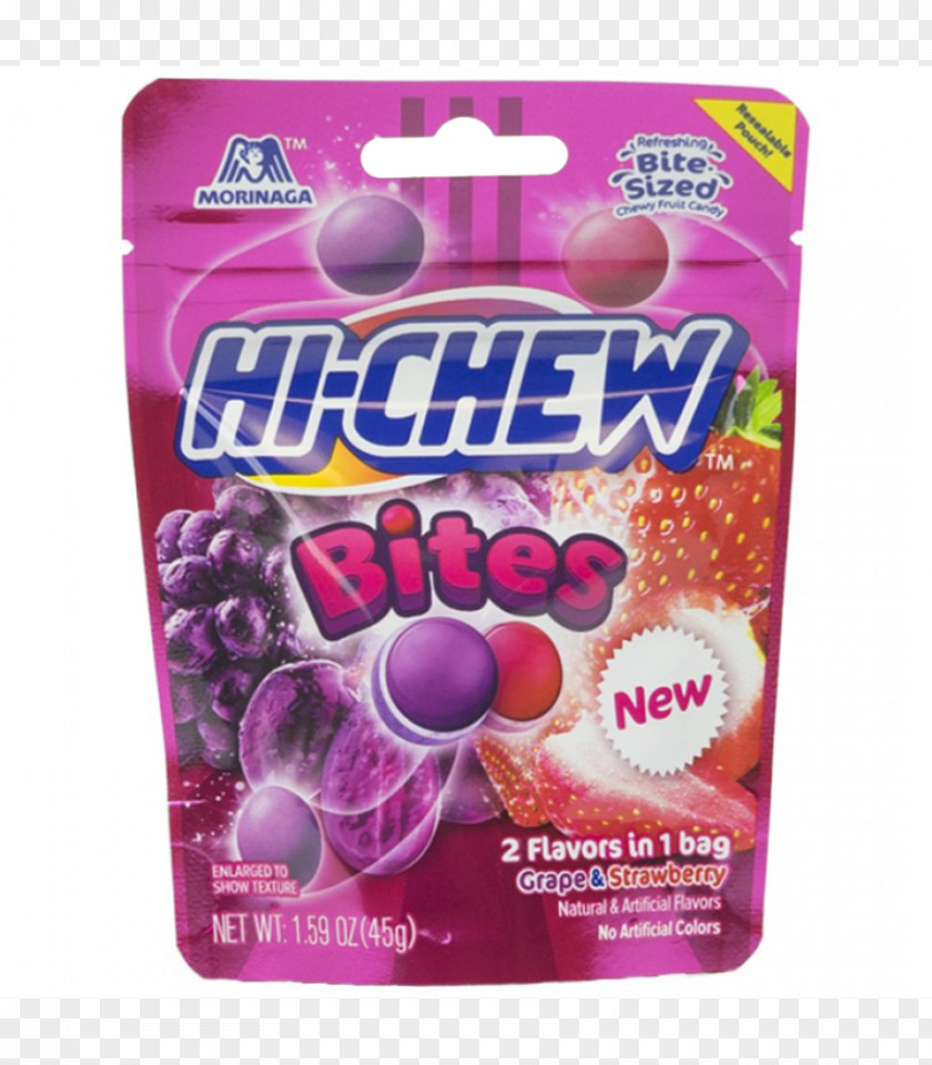 Candy Hi-Chew Morinaga & Company Strawberry Grape PNG