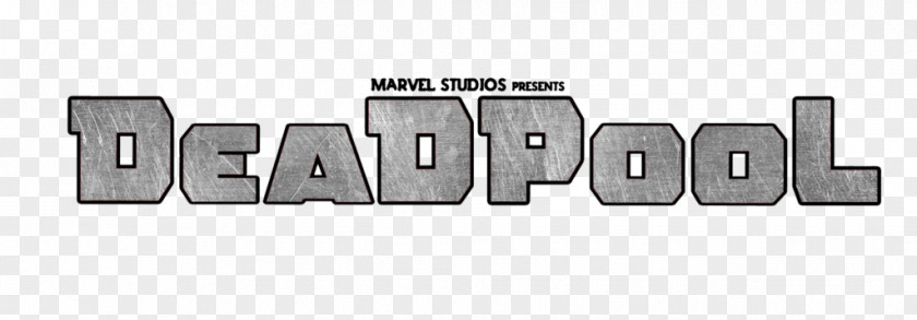 Deadpool Title Brand Logo Line PNG