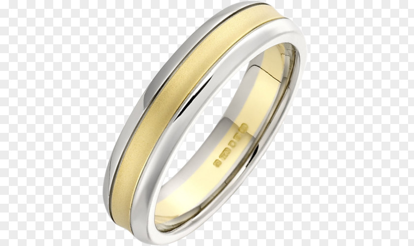 Elegant Ladies Wedding Ring Gold Silver PNG