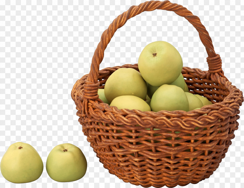 Fruit Basket Apple Food PNG