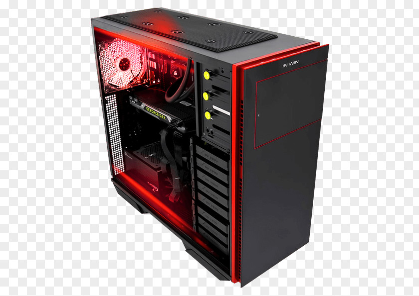 Hitech Computer Cases & Housings Graphics Cards Video Adapters In Win Development Gaming ATX PNG