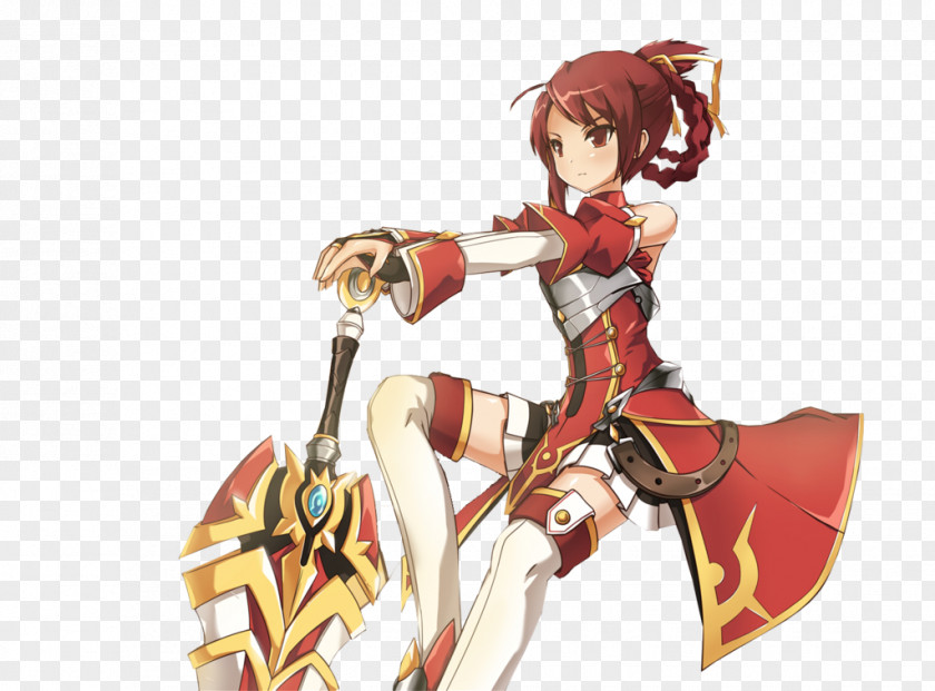 Leaning Elsword Elesis Desktop Wallpaper Game PNG