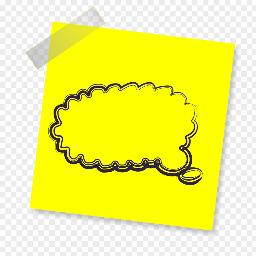 Post It Note Sticker Communication Download PNG