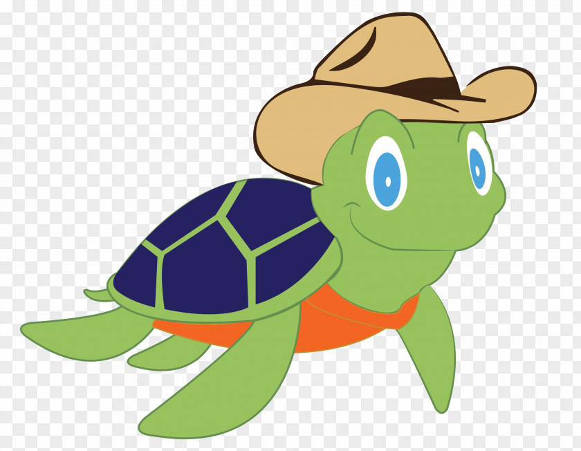 Turtle Sea Tortoise Character Clip Art PNG