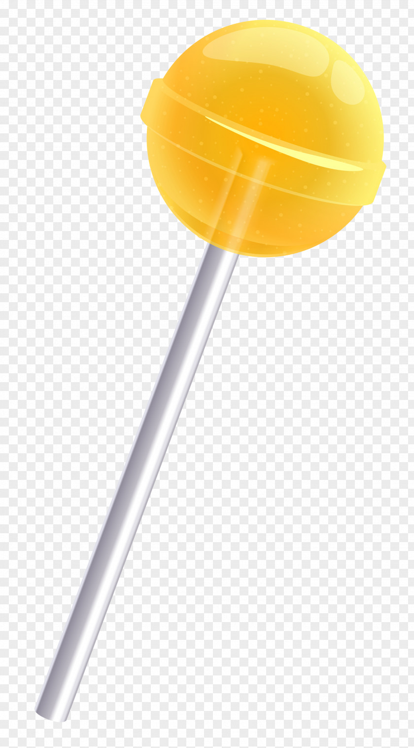 Yellow Lollipop Clipart Picture Spoon Design Product PNG