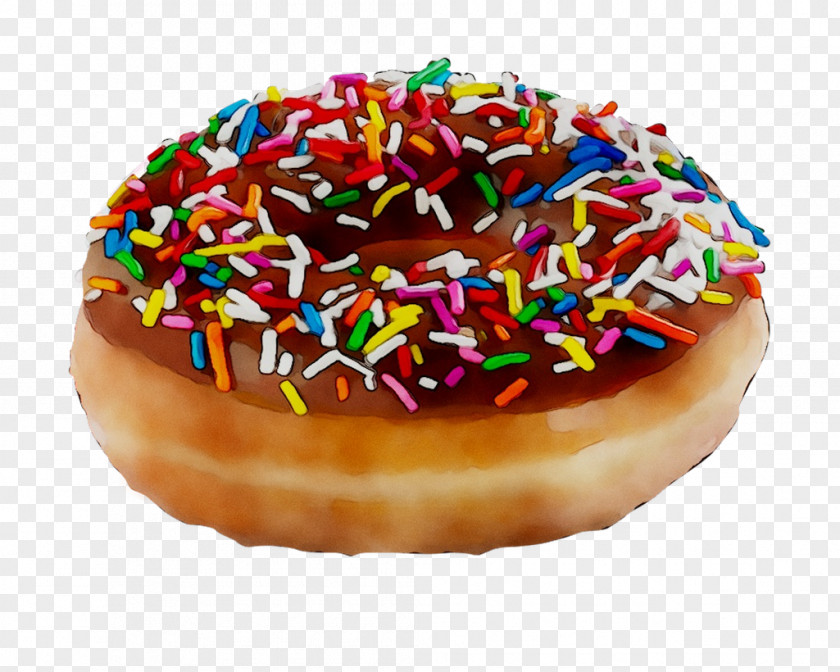 Donuts Sufganiyah Sprinkles Baking Dessert PNG