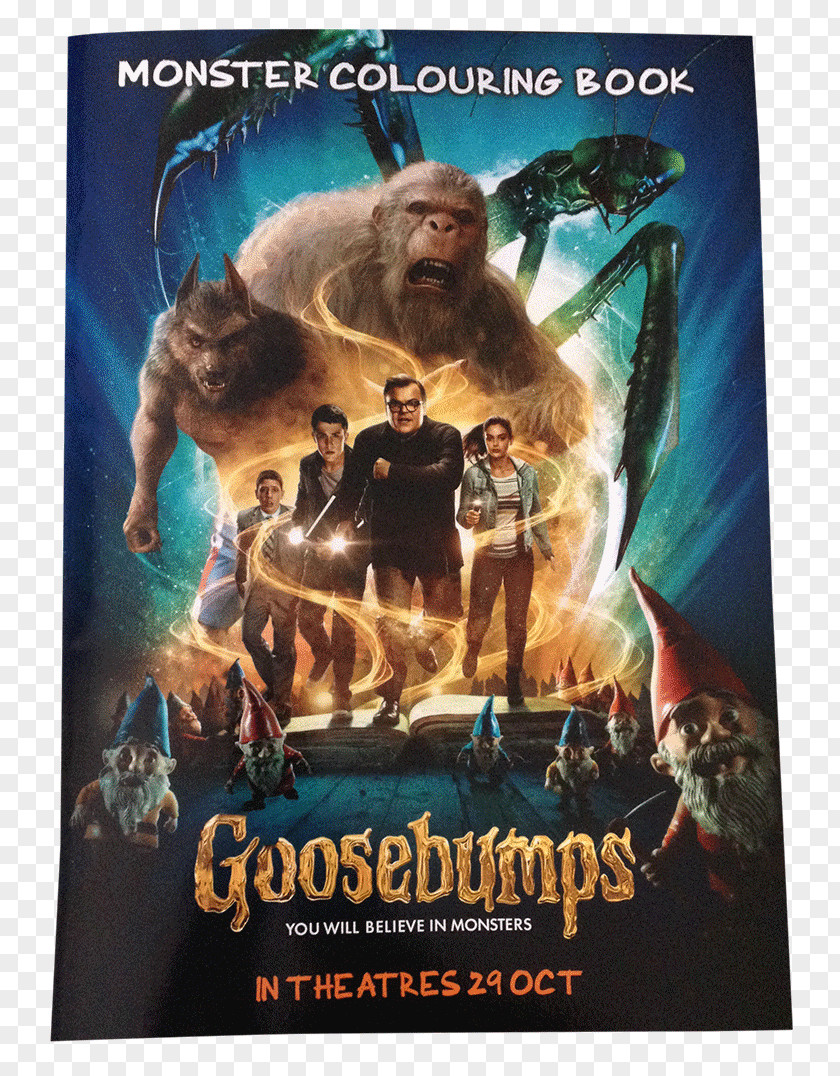 Goosebumps Zach Film Poster Cinema PNG