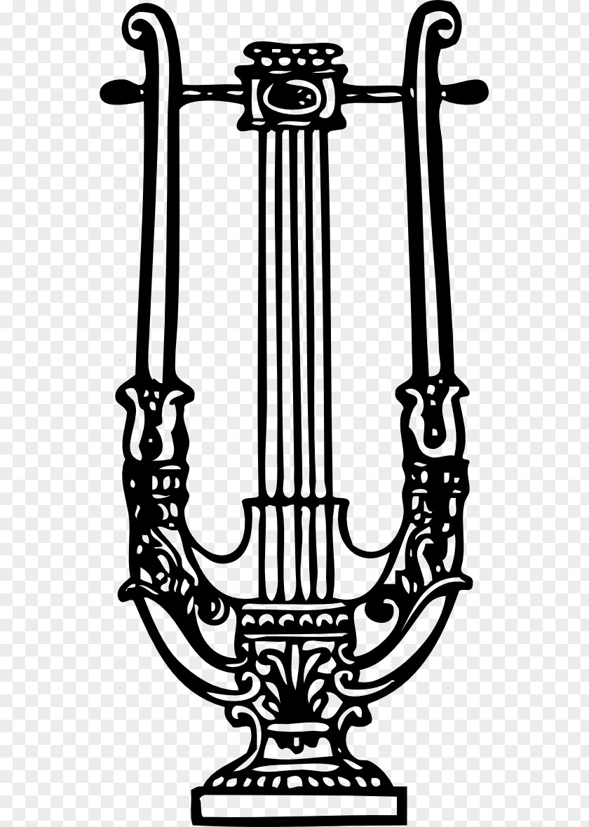 Harp Lyre Art Musical Instruments Clip PNG