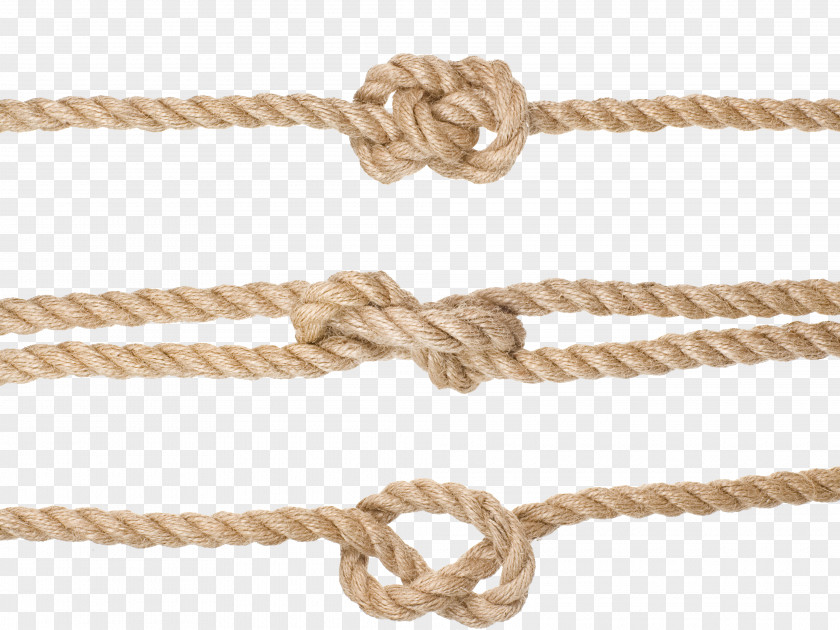Knotted Rope Knot Hemp PNG