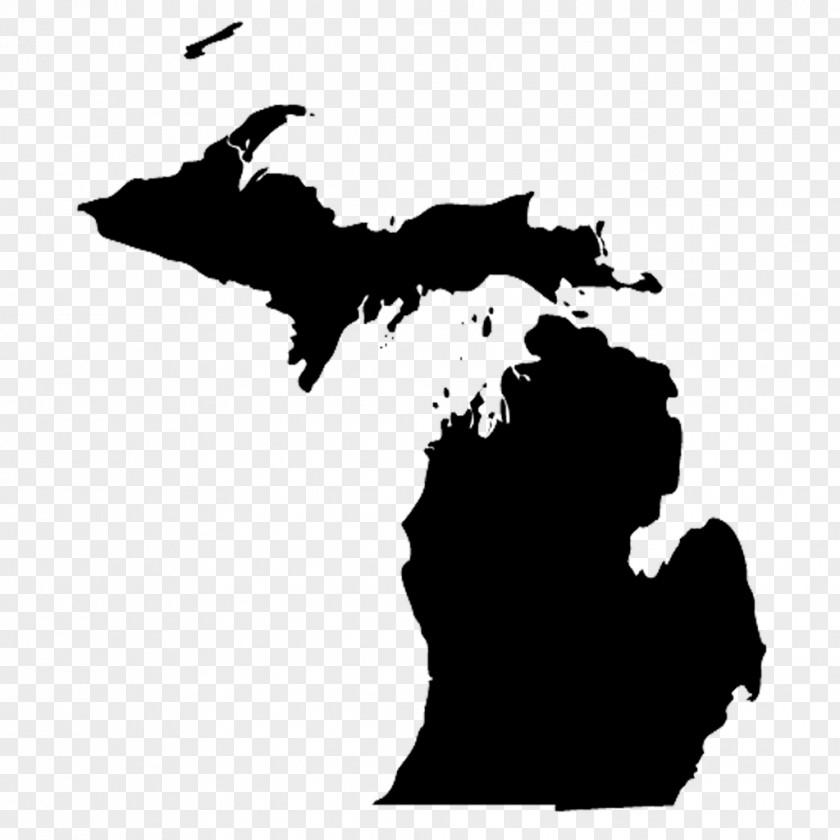 Map Michigan Vector Graphics Royalty-free Clip Art PNG