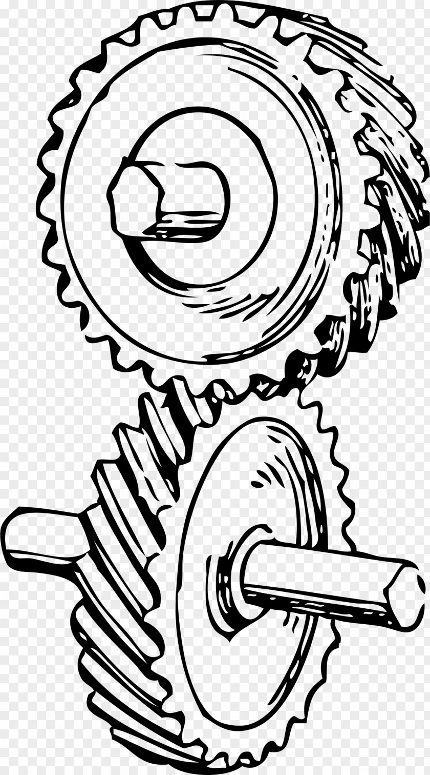 Mechanical Gear Clip Art PNG