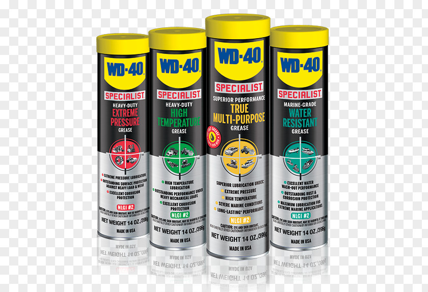 Penetrating Oil Lubricant WD-40 Grease Aerosol Spray PNG