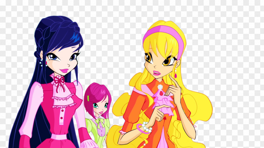 Season 5Winx Club 7 Stella Musa Aisha Tecna Winx PNG