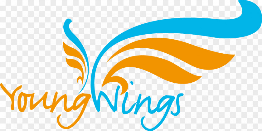 Charity Logo Nicolaidis YoungWings Stiftung München-Trudering Graphic Design Foundation PNG