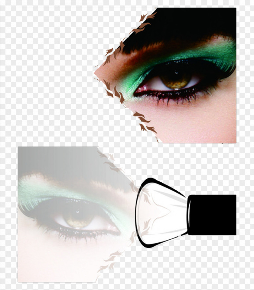 Makeup Eye Shadow Make-up Borste Computer File PNG