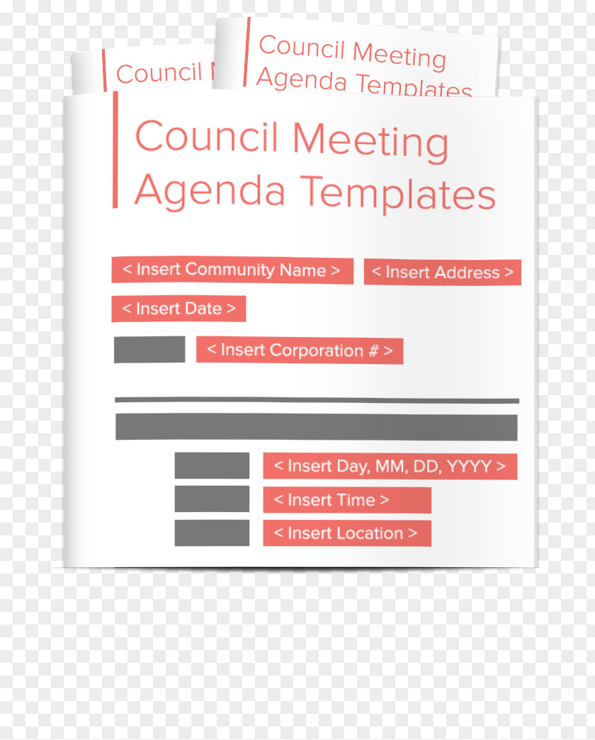 Meeting Agenda Voting Ballot Annual General Template PNG