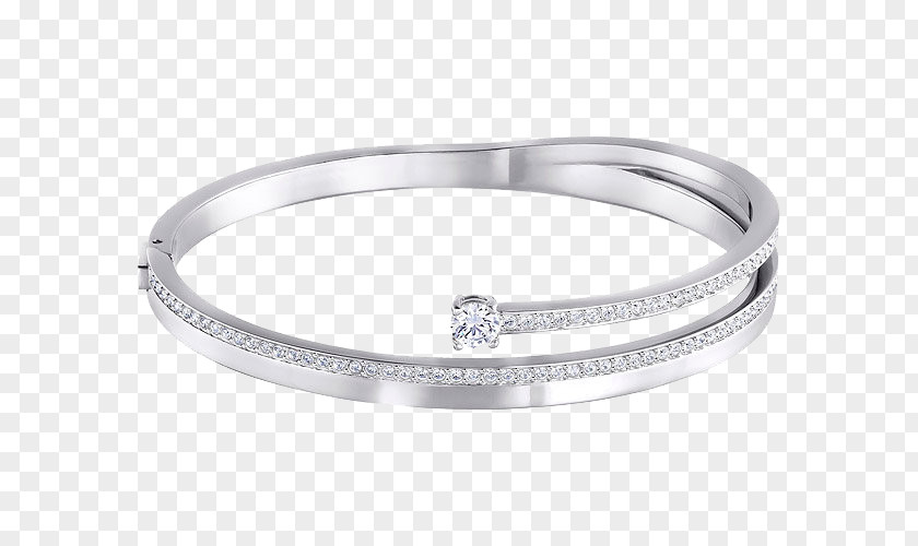 Swarovski Jewelry White Diamond Bracelet Queens Amazon.com Bangle AG PNG