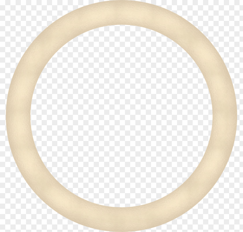 Yellow Circle Bangle Bracelet Washer O-ring Silicone PNG