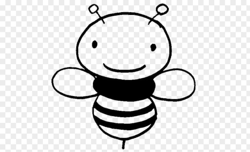 Bee European Dark Colouring Pages Clip Art Queen PNG