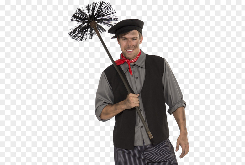 Chimney Dick Van Dyke Mary Poppins Bert Sweep Costume PNG