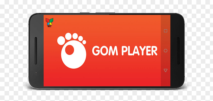 Gom Player Smartphone Logo Font PNG